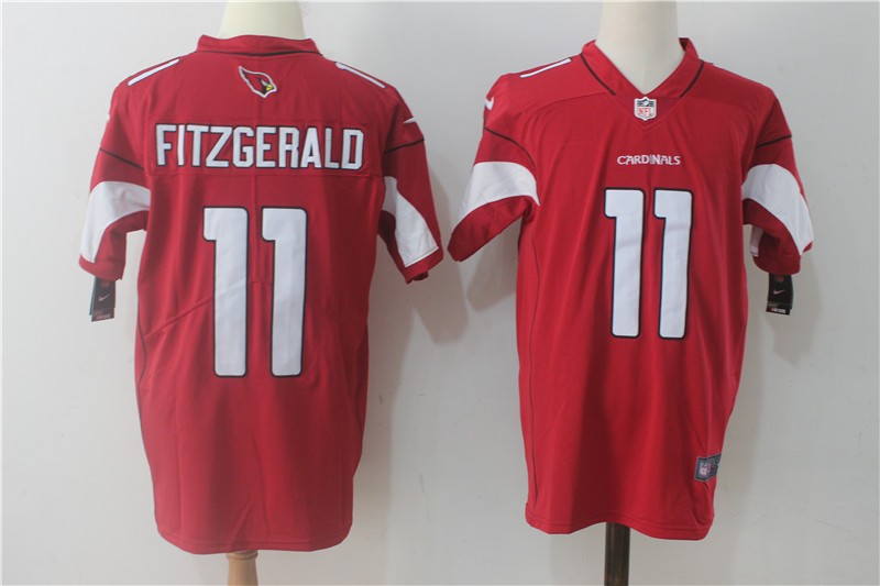Nike Cardinals 11 Larry Fitzgerald Red Vapor Untouchable Limited Men Jersey