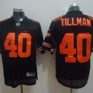 Arizona Cardinals No.40 Pat Tillman Black Throwback Stitched Jersey