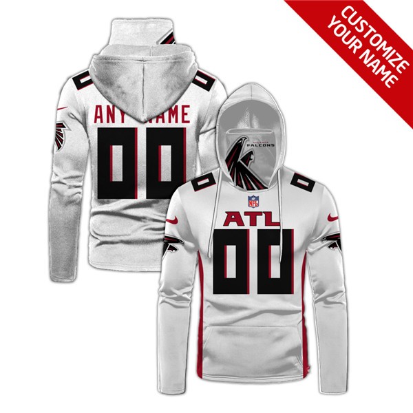 Atlanta Falcons Customize Hoodies Mask 2020