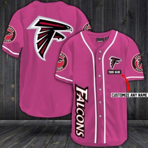 Atlanta Falcons Baseball Customized Jersey (3)