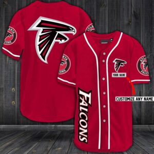 Atlanta Falcons Baseball Customized Jersey (6)