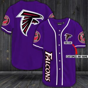 Atlanta Falcons Baseball Customized Jersey (7)