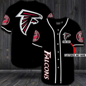 Atlanta Falcons Baseball Customized Jersey