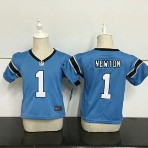Panthers 1 Cam Newton Blue Toddler Jersey