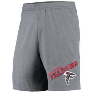 Atlanta Falcons Concepts Sport Tactic Lounge Heathered Gray Shorts