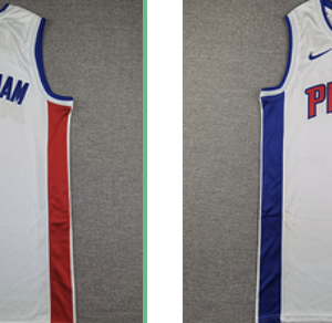 Pistons 2 Cade Cunningham White Men Jersey