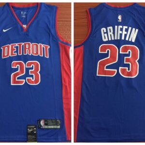 Pistons 23 Blake Griffin Detroit Blue Men Jersey