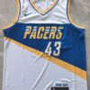 Pacers 43 Pascal Siakam White Men Jersey