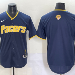 Pacers Blank Navy Baseball Vapor Limited Men Jersey
