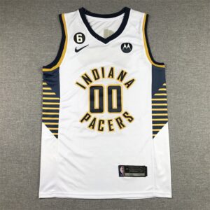 Pacers 00 MATHURIN White 2022-23 Men Jersey