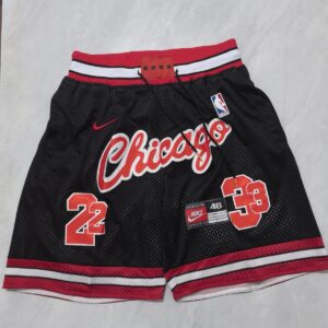 Chicago Bulls Black Shorts
