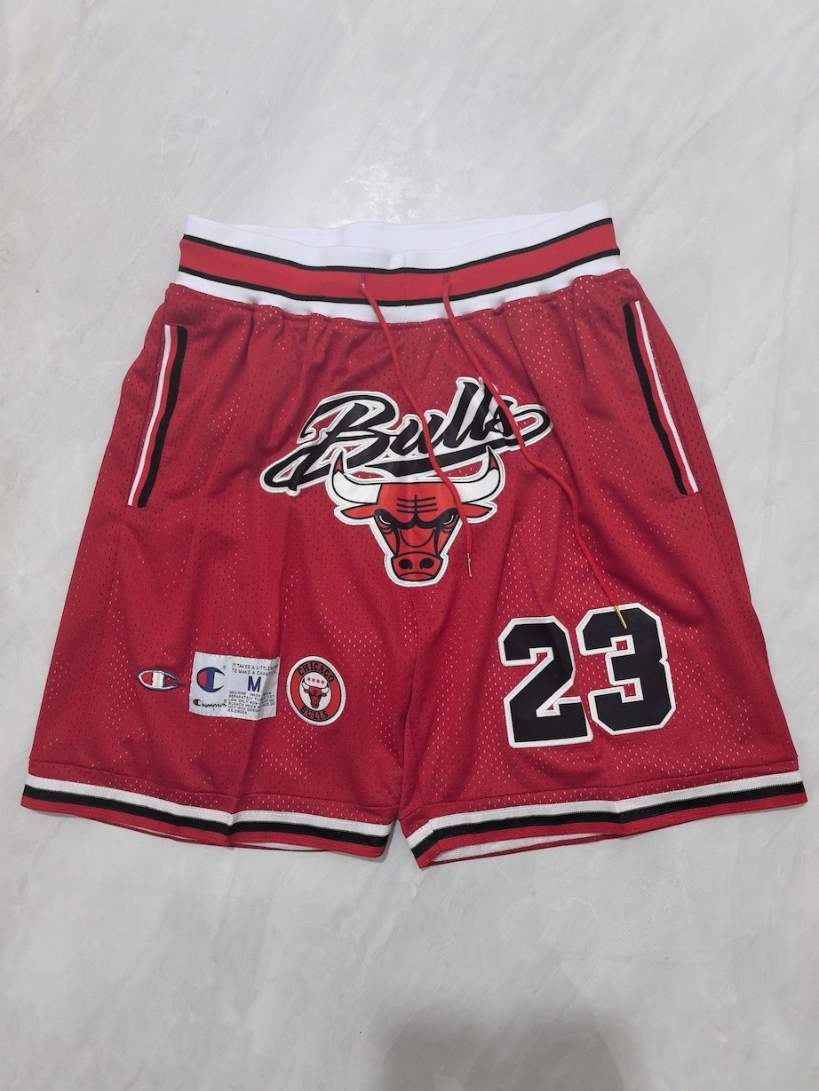 Bulls 23 Jordan Red Shorts
