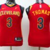 Cavaliers 3 Isaiah Thomas Red Replica Youth Jersey