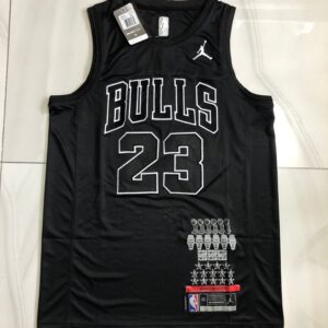 Bulls 23 Jordan Mvp Black Jordan Men Jersey
