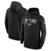 Bears Black 2022 Crucial Catch Therma Performance Pullover Hoodie