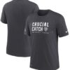 Bears Charcoal 2021 Crucial Catch Performance T-Shirt