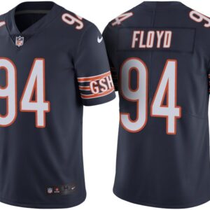 Bears 94 Leonard Floyd Navy Color Rush Men Limited Jersey