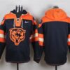 Bears Blank Navy Blue Player Pullover Sweatshirt Hoodie