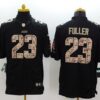 Bears 23 Kyle Fuller Black Men Stitched Limited Salute to Service Jersey