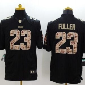 Bears 23 Kyle Fuller Black Youth Stitched Limited Salute to Service Jersey
