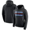 Chicago Bulls Black City Edition Logo Essential Pullover Hoodie