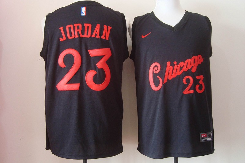 Bulls 23 Michael Jordan Throwback Men Jersey