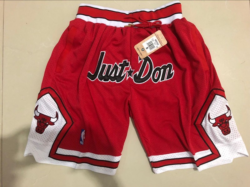 Nike Chicago Bulls Red Mesh Retro Shorts