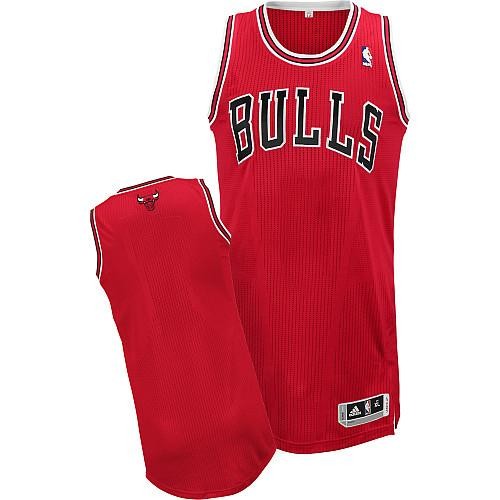 Bulls Blank Red Revolution 30 Men Jersey