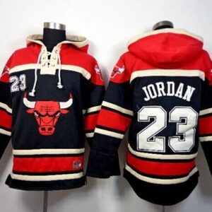 Bulls 23 Michael Jordan Black Men Sweatshirt Hoodie