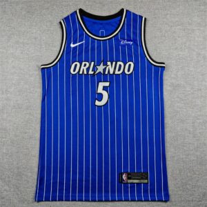 Magic 5 Paolo Banchero Blue Men Jersey