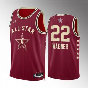 Magic 22 Franz Wagner Crimson 2024 All Star Jordan Men Jersey