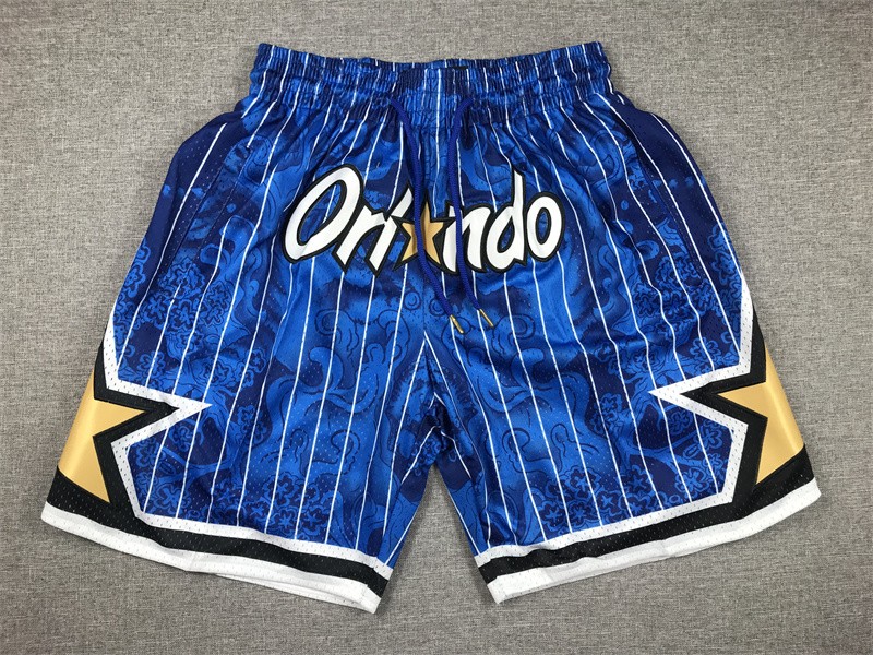 Orlando Magic Just Don Blue Shorts