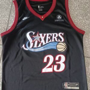 Philadelphia 76ers 23 LeBron James Black Youth Jersey
