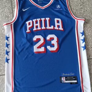 Philadelphia 76ers 23 LeBron James  Blue Youth Jersey