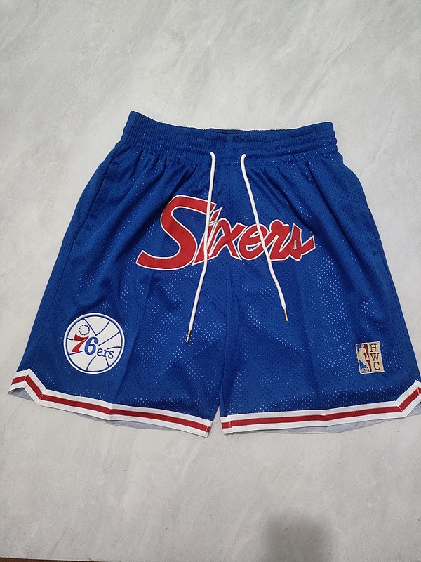 Philadelphia 76ers Blue Shorts