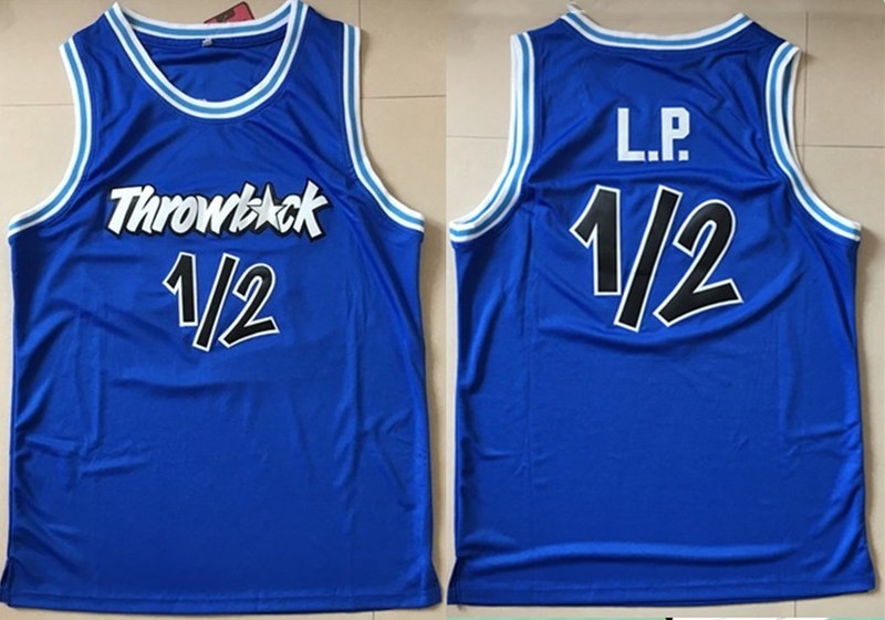 Magic 12 Penny Hardaway Blue Throwback Men Jersey