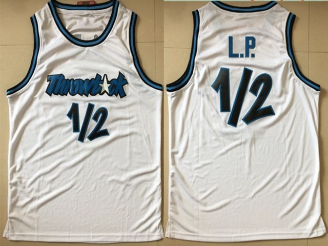 Magic 12 Penny Hardaway White Throwback Men Jersey