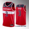 Wizards 3 Chris Paul Red Icon Edition Men Jersey