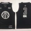 Wizards 3 Bradley Beal 2018 All-Star Black Swingman Men Jersey