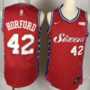 Philadelphia 76ers 42 Al Horford Red Men Jersey
