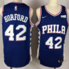 Philadelphia 76ers 42 Al Horford Blue Men Jersey