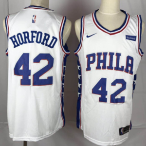 Philadelphia 76ers 42 Al Horford White Men Jersey
