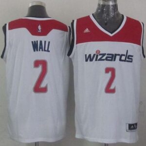 Wizards 2 John Wall White Revolution 30 Men Jersey
