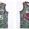 Raptors 15 Vince Carter Camo Men Jersey