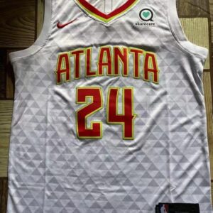 Hawks 24 Bruno Fernando White Men Jersey