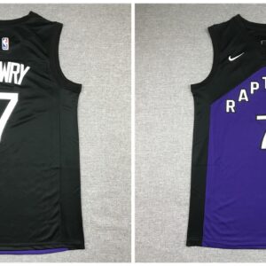 Raptors 7 Kyle Lowry Black New Men Jersey