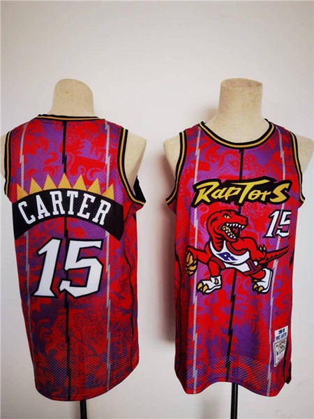 Raptors 15 Vince Carter Lunar New Year Tiger CNY 4.0 Throwback Men Jersey