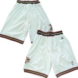 Philadelphia 76ers White Shorts