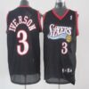 76ers 3 Allen Iverson Black Youth Jersey