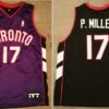 Raptors 17 P. Miller Purple Men Jersey